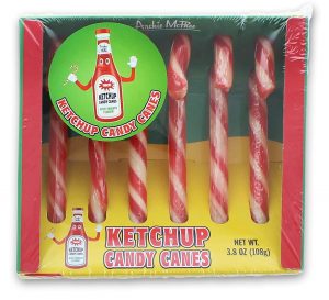 Ketchup Candy Canes