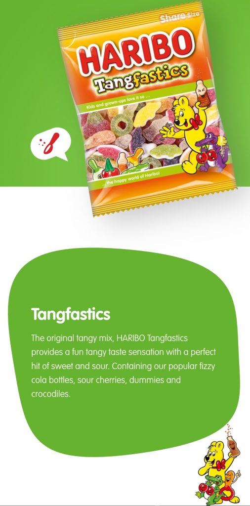 Haribo Tangfastic Website Screenshot