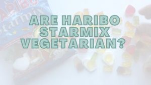 Are Haribo Starmix Vegetarian