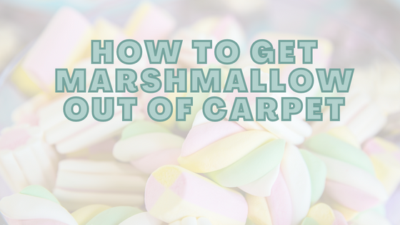 How To Get Marshmallow Out Of Carpet
