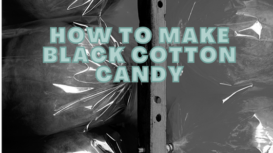 How To Make Black Cotton Candy