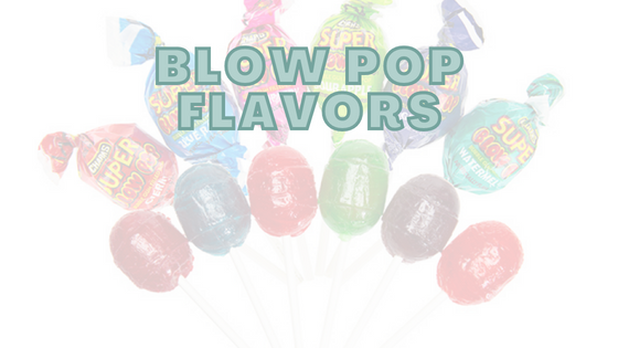 Blow Pop Flavors