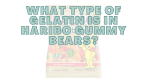 What Type Of Gelatin Is In Haribo Gummy bears?