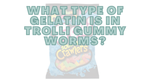 What Type Of Gelatin Is In Trolli Gummy Worms