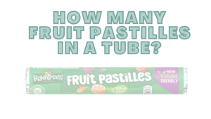 How Many Fruit Pastilles In A Tube