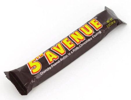 5th Avenue Candy Bars