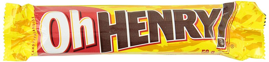 Oh Henry Candy Bar
