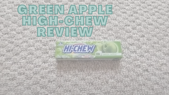 Green Apple High-Chew Review