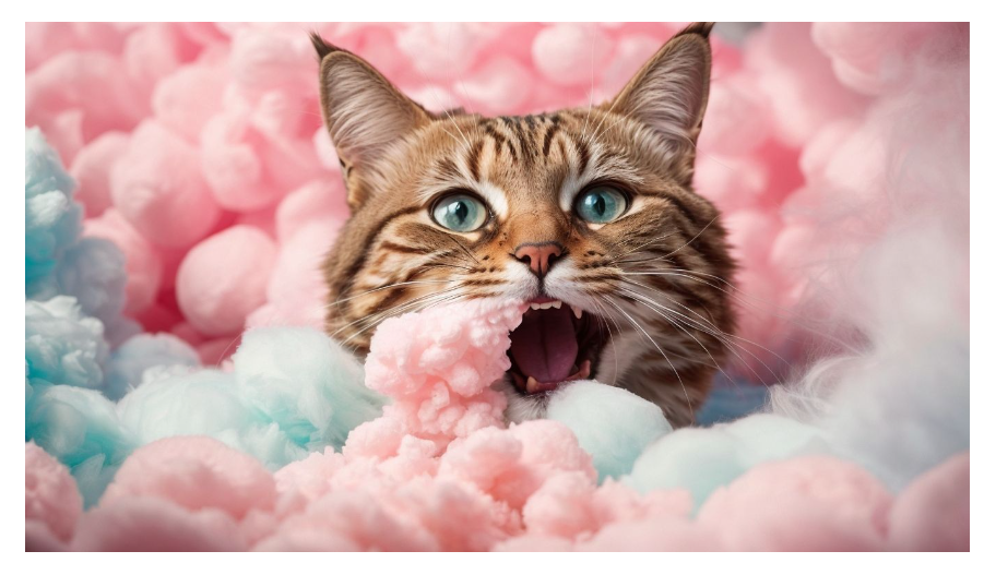 Why Does My Cat Like Cotton Candy